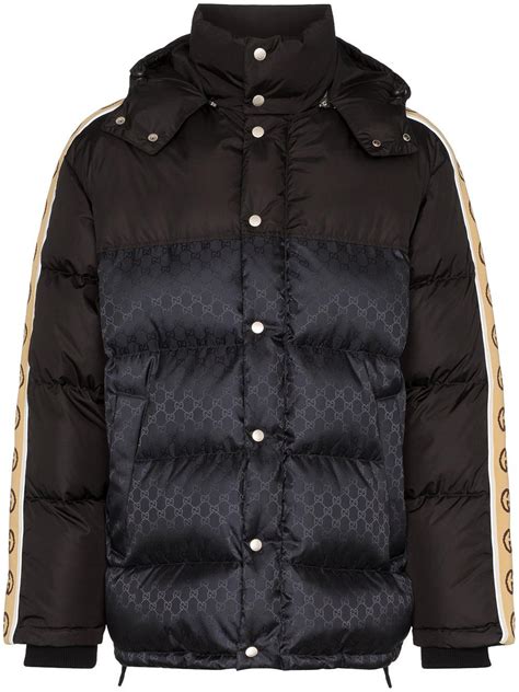 puffer gucci jacket men|Gucci gg print jacket men's.